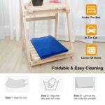 Pet Dog Cooling Mat Pressure Activated Gel Self Cooling Mat Pad Pet Cooling Bed Mats Portable Pet Cooling Blanket XL Size - Image 5