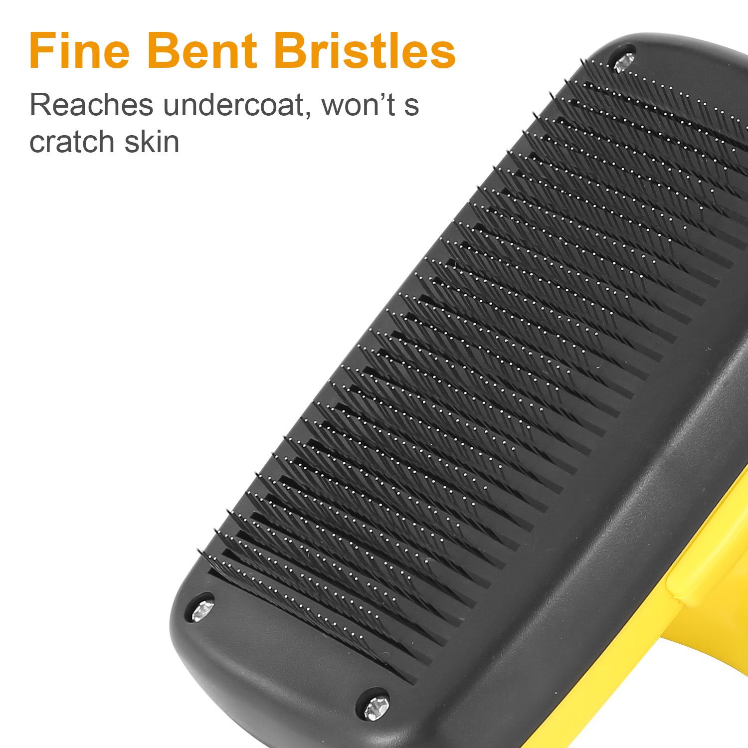 d0101h7xbc2 Self Cleaning Slicker Brush Pets Dogs Grooming Shedding Tools Pet Hair Grooming Remover - Image 4