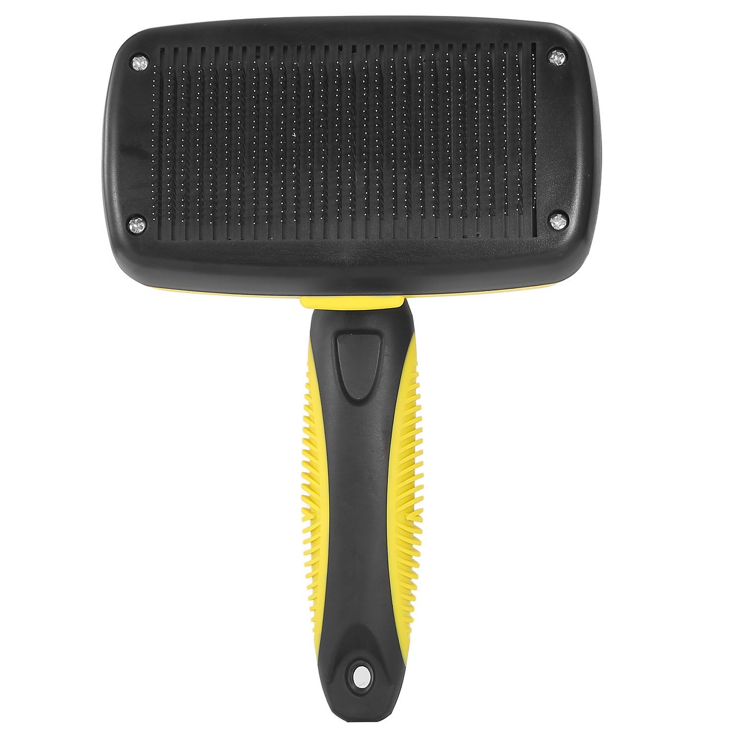 d0101h7xbc2 Self Cleaning Slicker Brush Pets Dogs Grooming Shedding Tools Pet Hair Grooming Remover - Image 1