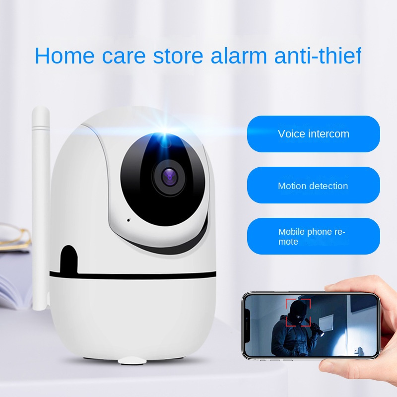 d0101h9f3wv 1080p WiFi pet Camera 360 Degree Home Camera with App; Night Vision; 2-Way Audio; pet camera; Motion Tracking; Sound Detection; Local&Cloud Storage - Image 3