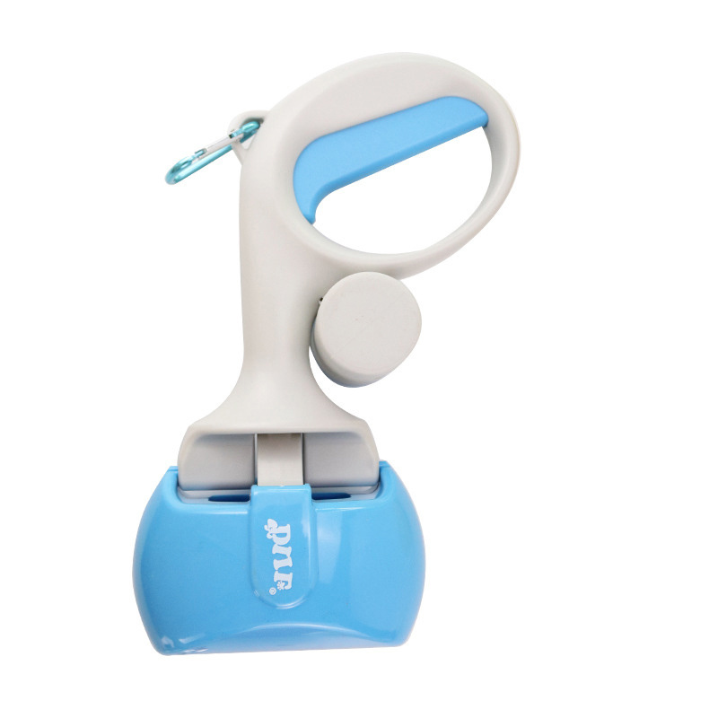 d0101h9n79w Pet Poop Picker Pick Up Excreta Cleaner Dog Pooper Scoopers Excrement Shovel Portable Pet Feces Clip with Garbage Bag Collector - Image 2
