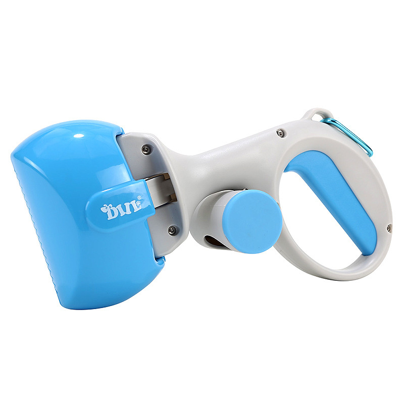 d0101h9n79w Pet Poop Picker Pick Up Excreta Cleaner Dog Pooper Scoopers Excrement Shovel Portable Pet Feces Clip with Garbage Bag Collector - Image 3