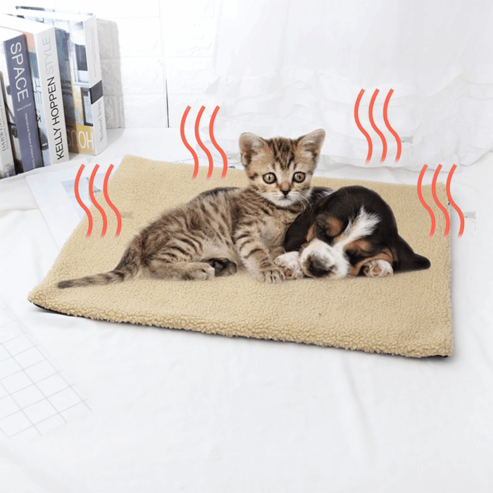 Self Heating Pet Mat; Non-Electric Pet Warming Pad; Self Warming ; Extra Warm Pet Mats For Dog & Cat - Image 1