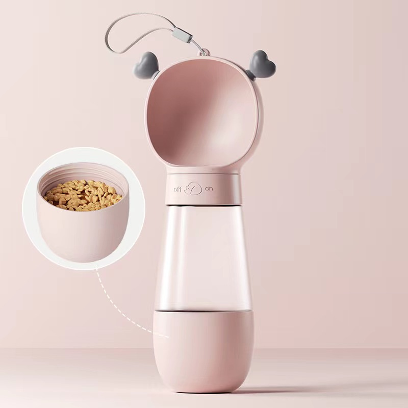 d0101hicqhw Dog Water Bottle; Portable Outdoor Pet Drink Water Bottle; Pet Supplies - Image 2