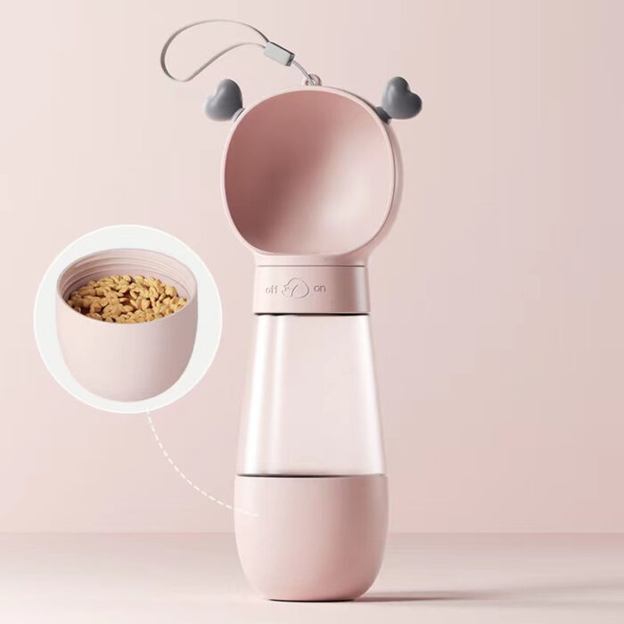 Dog Water Bottle; Portable Outdoor Pet Drink Water Bottle; Pet Supplies - Image 1