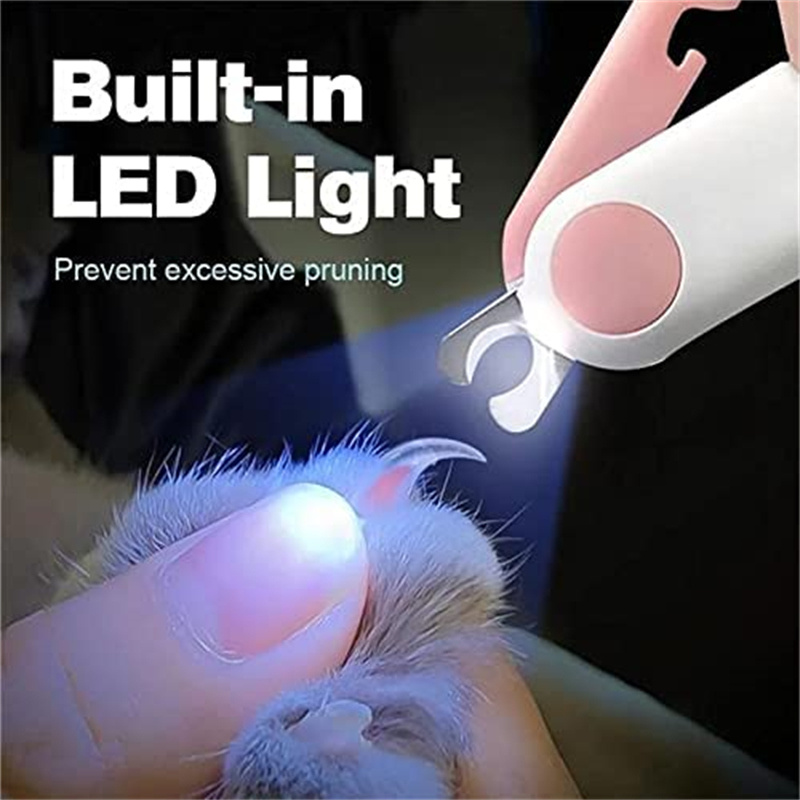 d0101himsev Pet Dog Cat Nail Clippers; Dog Nail Trimmers With LED Lights; Professional Beauty Care Tools - Image 6