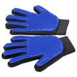 1pair Pet Grooming Glove Gentle Hair Remover Brush - Image 2