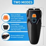 Dog Barking Control Devices Dual Sensor Anti Barking Device with Training/Deterrent Modes Dog Whistle to Stop Barking Ultrasonic Dog Barking Deterrent with LED Flashlight 25 FT Range Rechargeable - Image 4