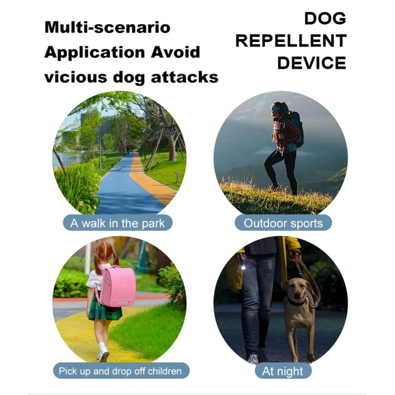 d0101hlh507 Dog Barking Control Training Devices Deterrent with LED Flashlight - Image 5