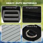 PawHut Inflatable Dog Boat Ramp Up to 286 lbs, for Boat, Dock, Lake, Non-Slip, Safe & Easy - Image 7