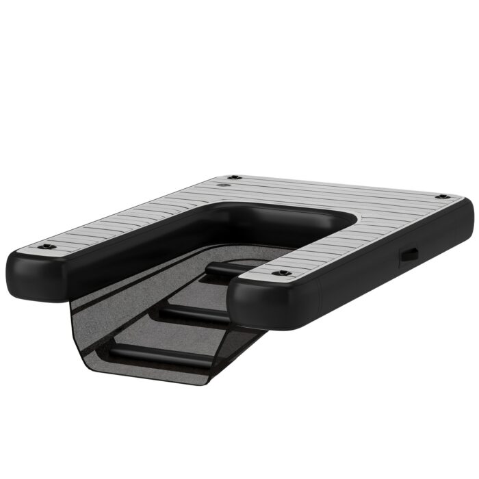 PawHut Inflatable Dog Boat Ramp Up to 286 lbs, for Boat, Dock, Lake, Non-Slip, Safe & Easy - Image 1