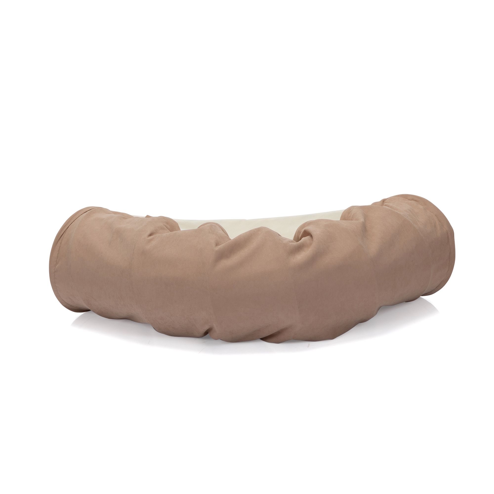 d0102h2qcbw Collapsible Cat Tunnel Bed;  Hide Tunnel for Indoor Cats with Hanging Toys and Cushion Mat;  XH - Image 5