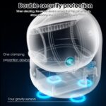 Smart Automatic Cat Litter Box,Automatic Scooping and Odor Removal, App Control, Support 5G&2.4G WiFi for Multiple Cats, Double Odor Removal - Image 7