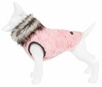 Pet Life Luxe 'Pinkachew' Charming Designer Mink Fur Dog Coat Jacket - Image 5