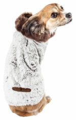 Pet Life Luxe 'Purrlage' Pelage Designer Fur Dog Coat Jacket - Image 3