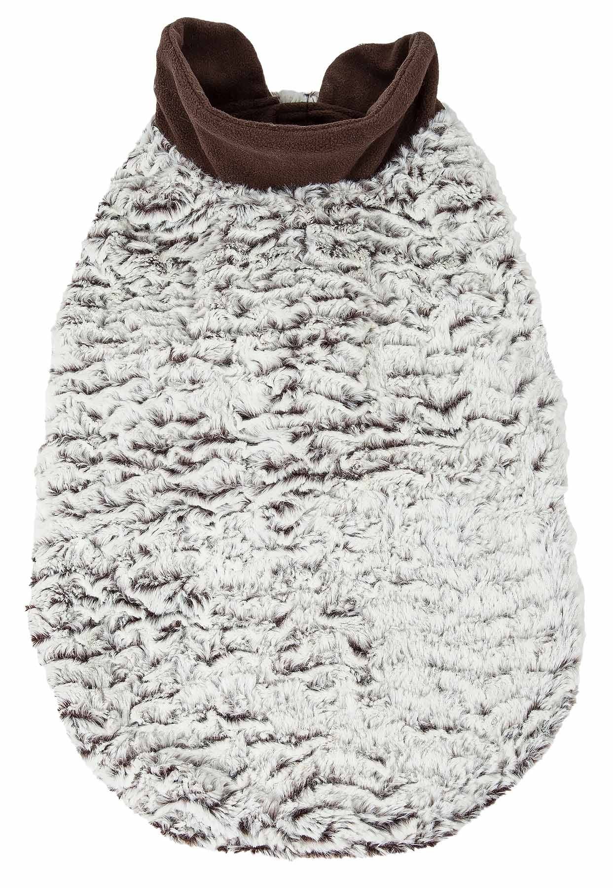 d0102h7lul7 Pet Life Luxe 'Purrlage' Pelage Designer Fur Dog Coat Jacket - Image 6