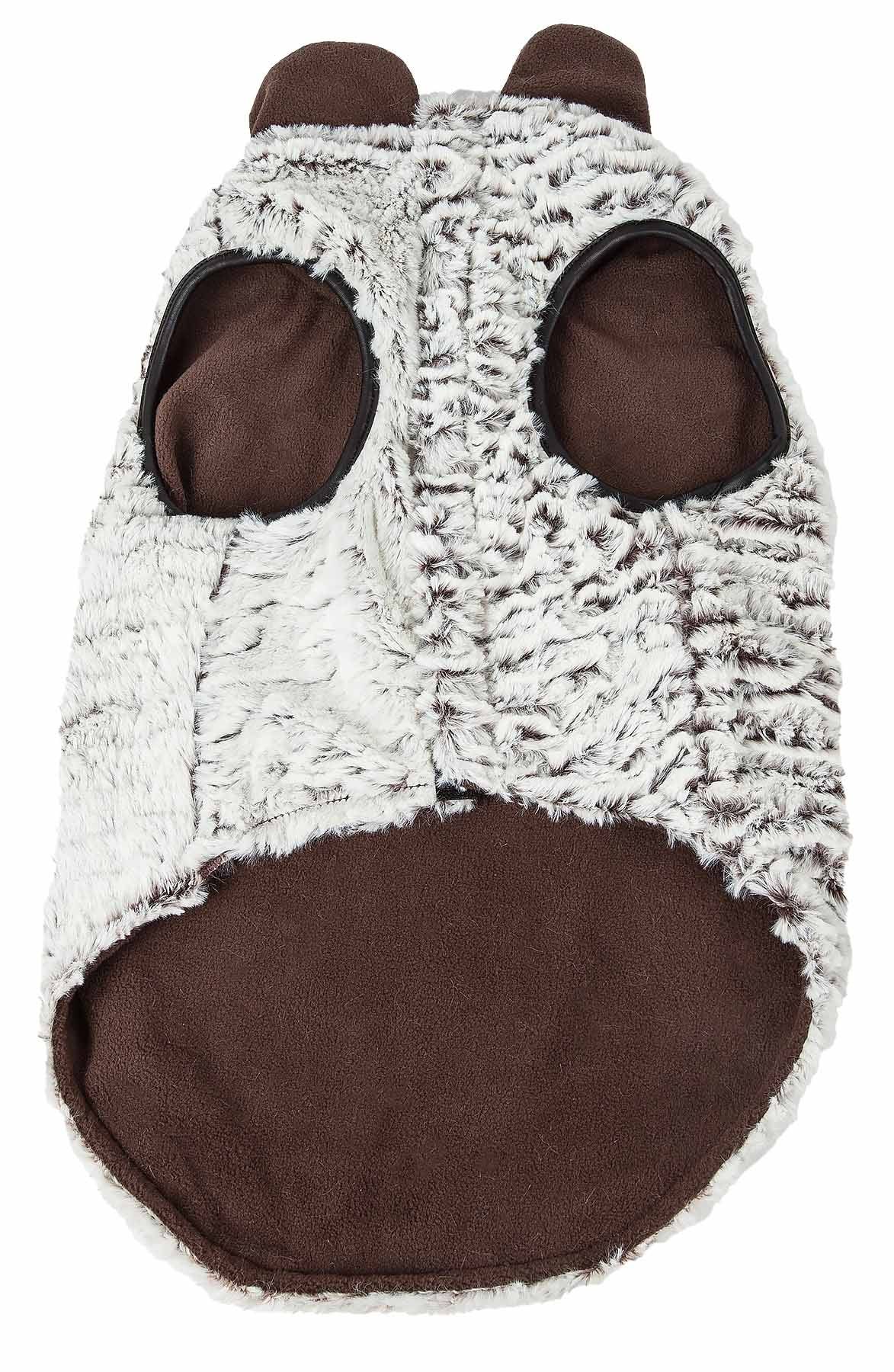 d0102h7lul7 Pet Life Luxe 'Purrlage' Pelage Designer Fur Dog Coat Jacket - Image 7