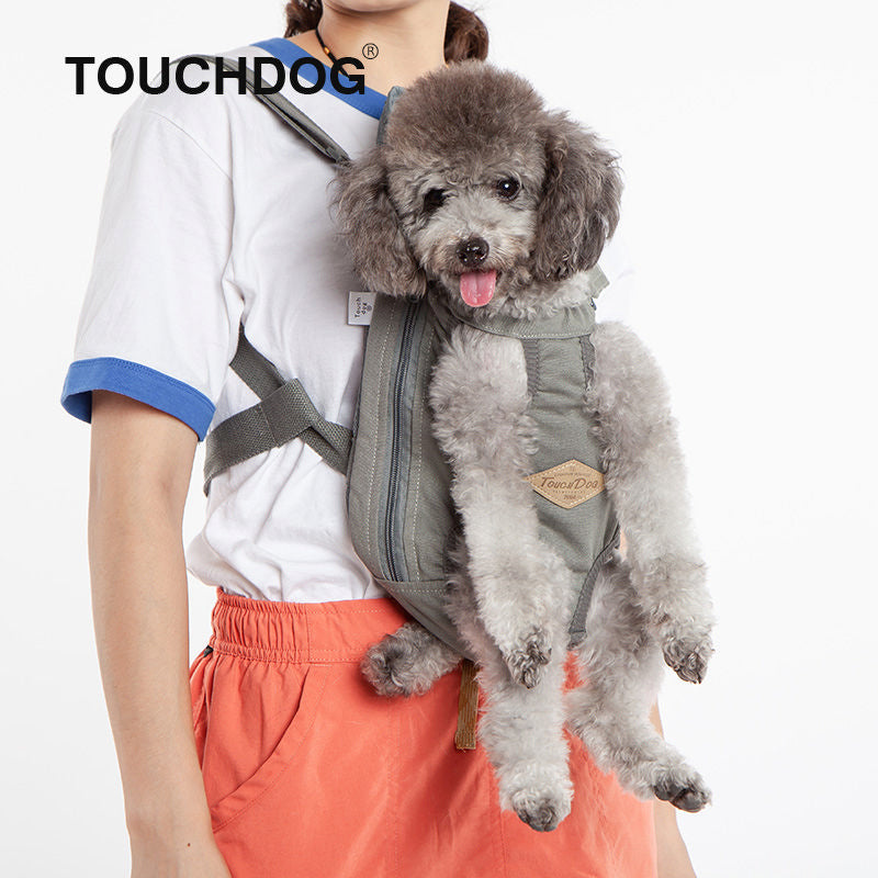 d0102haxaag Touchdog 'Wiggle-Sack' Fashion Designer Front and Backpack Dog Carrier - Image 3