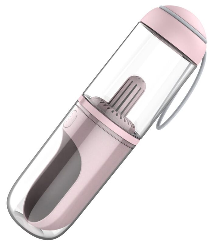 Pet Life 'PYURE' Handheld Travel Filtered Water Feeder - Image 1