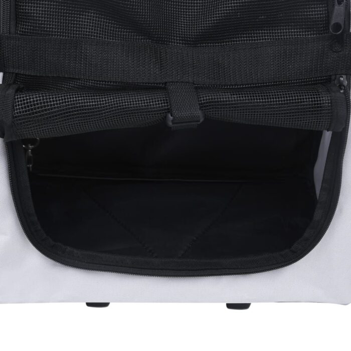 Foldable Multipurpose Pet Trolley Gray - Image 5