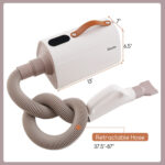 Dog Cat Hair Blower with Negative Ion Function and Adjustable Temperature - Image 4