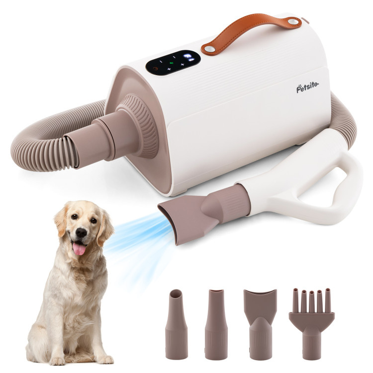 d0102hq8asu Dog Cat Hair Blower with Negative Ion Function and Adjustable Temperature - Image 1