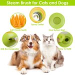 3 In 1 Cat Grooming Steam Brush Hair Brush with Steamer Pet Massage Comb Cleaning Brush for Cats Dogs USB Rechargeable - Image 6