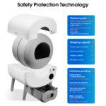 Automatic Smart Cat Litter Box, Large Capacity Self-Cleaning Litter Box with Infrared/Gravity/Ambient Light Function(Model B) - Image 4