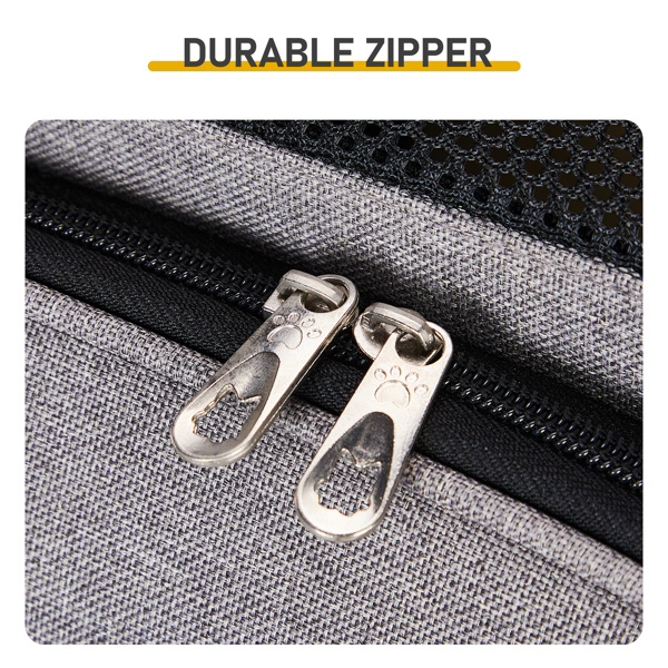 d0102x32nn7 Pet Carrier Backpack, Expandable Cat Dog Carrier with Front & Back Extension, Breathable Mesh Travel Backpack for Small Dogs Cats, Soft-Sided Pet Backpack Holds up to 26 lbs - Image 4