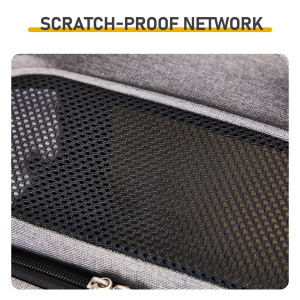 d0102x32nn7 Pet Carrier Backpack, Expandable Cat Dog Carrier with Front & Back Extension, Breathable Mesh Travel Backpack for Small Dogs Cats, Soft-Sided Pet Backpack Holds up to 26 lbs - Image 5